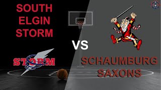 3 2023 WINTER STORM MADNESS  South Elgin vs Schaumburg  Boys Varsity Basketball [upl. by Rania]