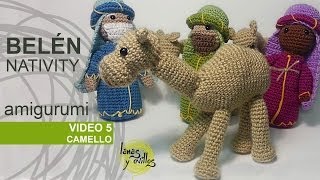 Tutorial Belén Amigurumi Part 5 Camellos Nativity English subtitles [upl. by Katerina212]