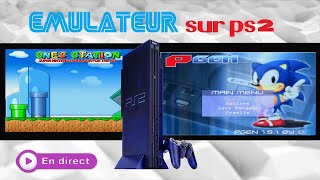 Live emulateur PS2 nintendo et sega avec le free mc boot [upl. by Alejoa]