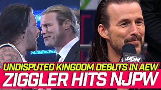 Dolph Ziggler Debuts For NJPW At WrestleKingdom  Undisputed Kingdom Debuts  AEW Dynamite Review [upl. by Eboj527]