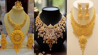 New gold necklace designs  beautiful necklace designs  gold necklace  design [upl. by Raknahs]