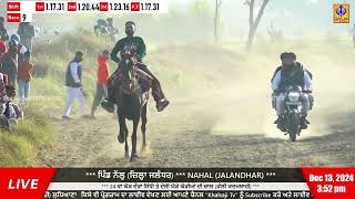 Nahal  Jalandhar  Horse Race  13 Dec 2024  Khalsaji Tv [upl. by Libenson627]