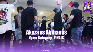 Akaza vs Alphaeus Open Category FINALS  BKC National Finals 2022 [upl. by Tannen]