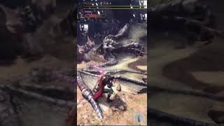 fuerzas del fuego 1  Monster Hunter World Iceborne  Longsword monsterhunterwilds [upl. by Oibirot]