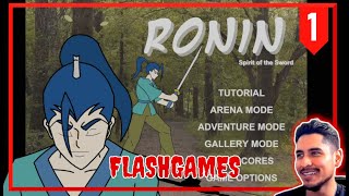 RONIN Spirit of the Sword  Flash Gameplay [upl. by Aitnic160]