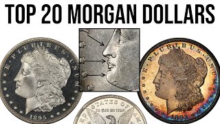 Top 20 Most Valuable Morgan Dollars 2000000  Key Dates Varieties Errors and Rarities [upl. by Morette316]