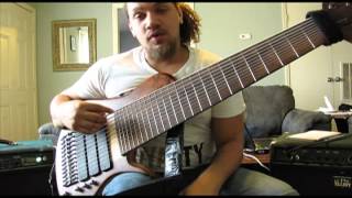 Scott Fernandez 12 String Bass Sophia WalkThrough and Demonstration [upl. by Doxia991]