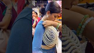 কলকাতা তে DESIGNER BLOUSE এর দারুন COLLECTION WEDDING GUIDE minivlog dailyvlog dailyshorts gold [upl. by Lonnard981]