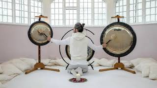 Gong Baths for Grounding  Pure Healing Meditation Relaxing Music [upl. by Pavia]