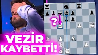 MAGNUS CARLSENDEN YANLIŞ VEZİR FEDASI Mamedyarov vs Carlsen [upl. by Anelram]