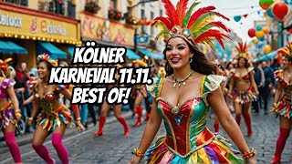 Best Of 1111 Kölner Karneval 2023 Innenstadt amp Südstadt Grand Celebration 🎉  Complete Tour in 4K [upl. by Katzman]