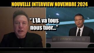 Nouvelle Interview Choc dElon Musk  il Prédit l’Avenir de l’IA Préparezvous [upl. by Spatola]