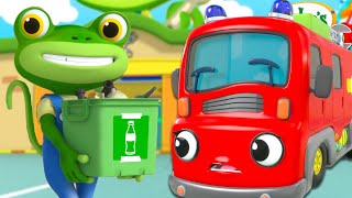 Gecko Takes a Brake  Geckos Garage  Truck Cartoons for Kids [upl. by Lavoie839]