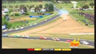 2010 Bathurst Crashwmv [upl. by Asilej]