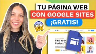 COMO CREAR UNA PAGINA WEB CON GOOGLE SITES GRATIS 2024 🚀 [upl. by Ocsinarf]