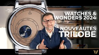 Trilobe  Nouveautés Watches and Wonders 2024 [upl. by Aneehsar]