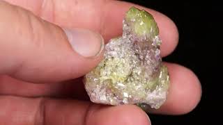 Vesuvianite Jeffrey Mine Val des Sources Asbestos Quebec Canada [upl. by Hnah]