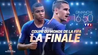 FINALE DE LA COUPE DU MONDE 2018  FRANCE v CROATIE  BANDE ANNONCE [upl. by Eadahc281]