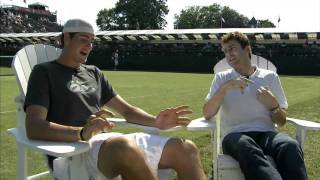 John Isner in quotHolding Court with Justinquot from World of Tennis Season 2 [upl. by Aikal]