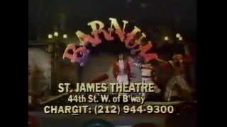 Barnum with Jim Dale 1980 TV commercial [upl. by Ecirted644]