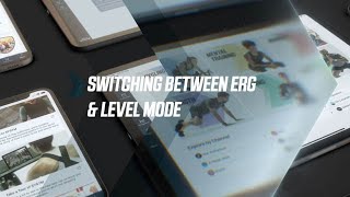 Wahoo SYSTM How To Switch Between Erg and Level Mode [upl. by Knowland203]