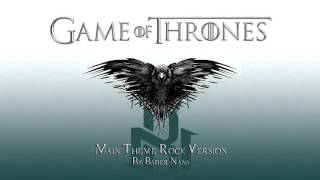 Game Of Thrones Theme Rock Version Cover [upl. by Vasquez]