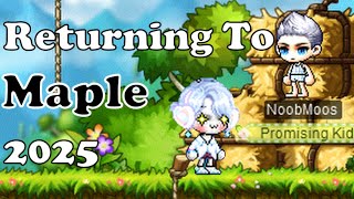 Returning to Maple Guide  MapleStory [upl. by Blakely]