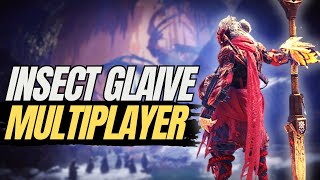 Insect Glaive Multiplayer Compilation  Monster Hunter World Iceborne quotNew World Huntersquot [upl. by Erdnad]