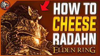 Elden Ring  How to CHEESE Radahn Boss  Starscourge Radahn Boss Fight Full Guide   How To Start [upl. by Wes]