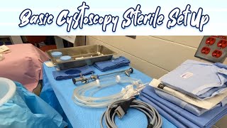 Basic Cystoscopy Sterile Set Up A Surgical Technologists Guide [upl. by Marina]