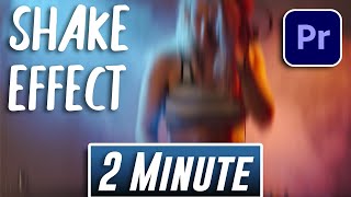 Quick Camera Shake Effect Tutorial  Adobe Premiere Pro [upl. by Hulbard]