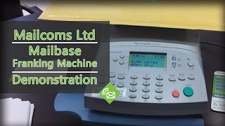 Franking Machines  Mailbase Franking Machine [upl. by Eedolem]