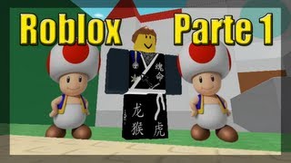 Jogando Roblox  Aventuras de Mario Parte 1 [upl. by Anehsat]