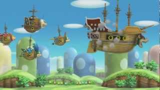 New Super Mario Bros U  Opening Sequence  Introduction [upl. by Bessie295]