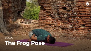 Learn the Frog Pose  Mandukasana  Yoga [upl. by Gorga]