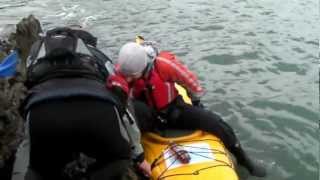 Sea Kayaking  An Intro to Rocky Landings [upl. by Yrro]