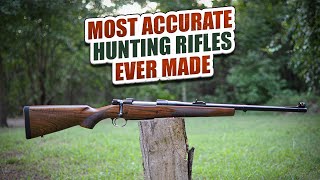 TOP 10 Most Accurate Hunting Rifles Ever Made [upl. by Oile]