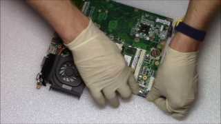 HP Pavilion DV6 GPU Replacement  Not BGA Reballing Laptop Repair [upl. by Gabi424]