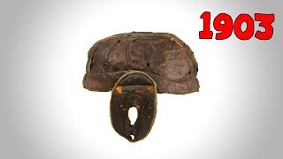 The Evolution of American Football Helmets [upl. by Harutek]