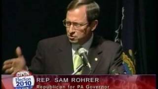 Pennsylvania Candidate for Governor Sam Rohrer States His Positions amp Goals [upl. by Archibaldo]