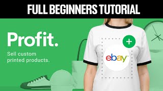 How To Sell Print on Demand On Ebay With Printify 2024 Full Guide [upl. by Canale213]