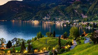 Switzerlands Most Beautiful Village in 4K  Vitznau on Lake Lucerne [upl. by Eiramassenav]