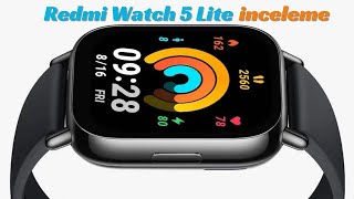 Bu fiyata böyle özellikler Redmi Watch 5 Lite akıllı saat inceleme [upl. by Gotcher]