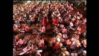 1000 drummers amp The Golden Earring  Radar Love 591992Rotterdam [upl. by Necyla]