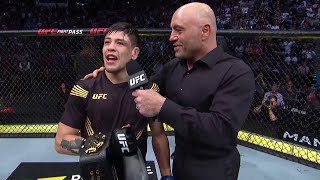 UFC 263 Brandon Moreno Octagon Interview [upl. by Leahcim407]