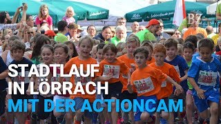 Der Stadtlauf Lörrach mit der Actioncam [upl. by Crary411]