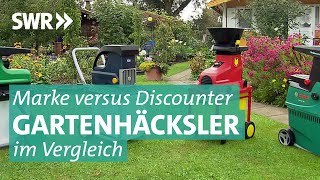 Gartenhäcksler im Test Hilfe für Heimgärtner  Marktcheck SWR [upl. by Aiekat84]