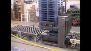 GCCL  General Conveyor  Pallet Dispenser  Stacker RA20 [upl. by Otilia737]