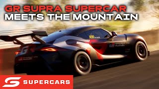 Toyota GR Supra Supercar Meets The Mountain  2024 Repco Supercars Championship [upl. by Ecienal390]