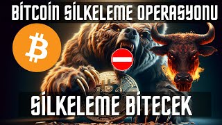 BÄ°TCOÄ°N SON DAKÄ°KA SÄ°LKME OPERASYONU BAÅLADI SÄ°LKELEME BÄ°TECEK  BÄ°TCOÄ°N ALTCOÄ°N [upl. by Kate]